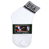 KNOCKER ANKLE SOCKS(WHITE USA LOGO)
